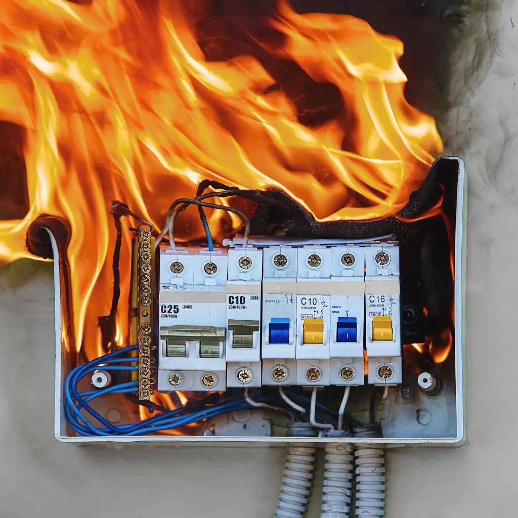 избягване на причини за пожар по елетрически инсталации