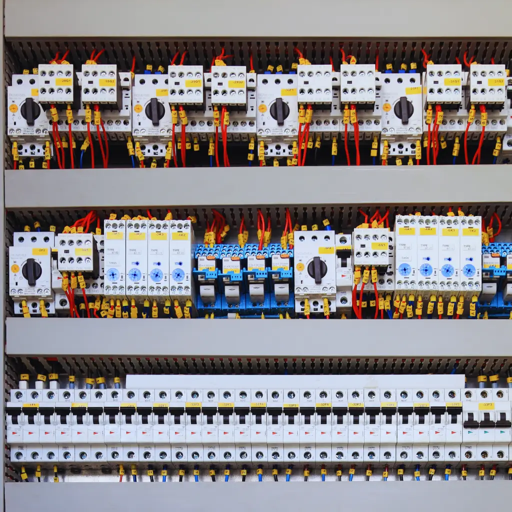 асемблиране на етажно електрическо табло